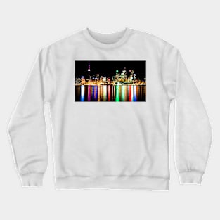 Toronto Skyline Night Crewneck Sweatshirt